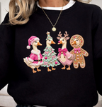 Pink Coffee Christmas DTF Gang Sheet 23x40 in. Winter Ready-to-press Heat transfers