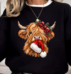 Mooey Christmas  DTF Gang Sheet 23x40 in. Ready-to-press Hot Peel Heat transfers 9282