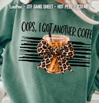 All seasons Coffee DTF Gang Sheet 23x40 in. Fall Ready-to-press Heat transfers 9288