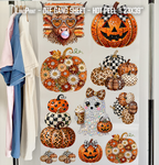 Rhinestone Halloween & Fall DTF Gang Sheet 23x39 in. Fall Ready-to-press Heat transfers 9293