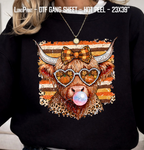 Rhinestone Halloween & Fall DTF Gang Sheet 23x39 in. Fall Ready-to-press Heat transfers 9293