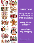 Christmas DTF Gang Sheet
