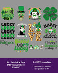 St. Patrick's Day DTF Gang Sheet