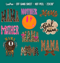 Mama DTF Gang Sheet 23x39 in. Fall Ready-to-press Heat transfers 9290
