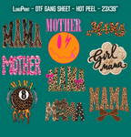 Mama DTF Gang Sheet 23x39 in. Fall Ready-to-press Heat transfers 9290